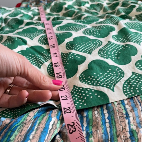 Boden Green Print Mini Skirt - Picture 10 of 11